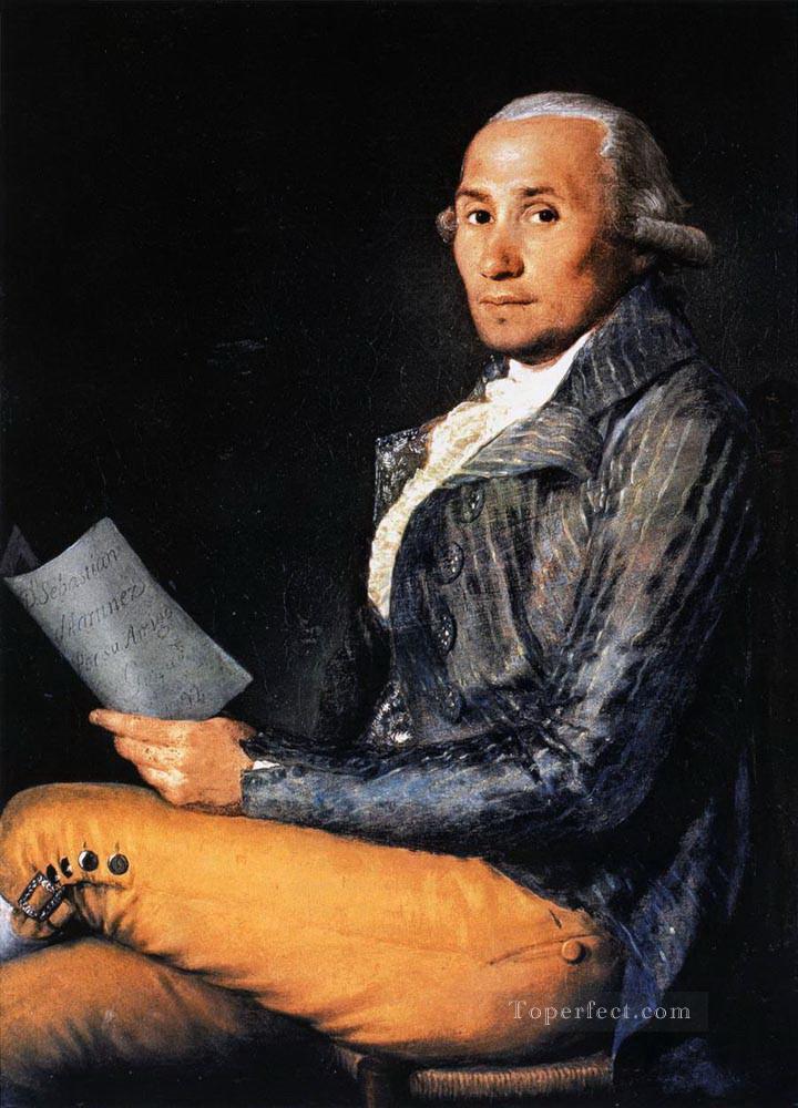 Sebastian Martinez Francisco de Goya Oil Paintings